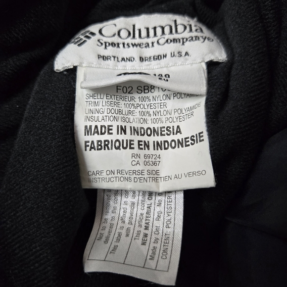 Columbia "tectonite" Kids Black Ski Pants, Size 10-12 ~ EUC - Picture 14 of 15